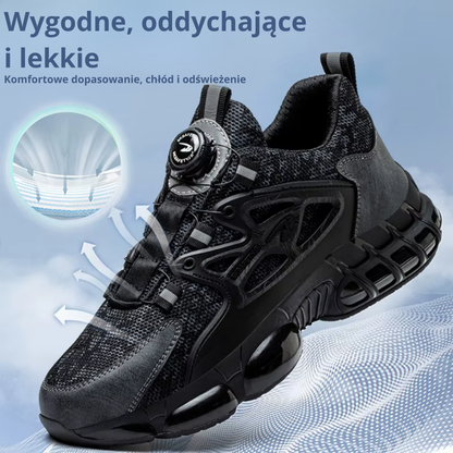 KevlarStep™ Air-Pro: Obuwie Ochronne z Systemem Spin-On